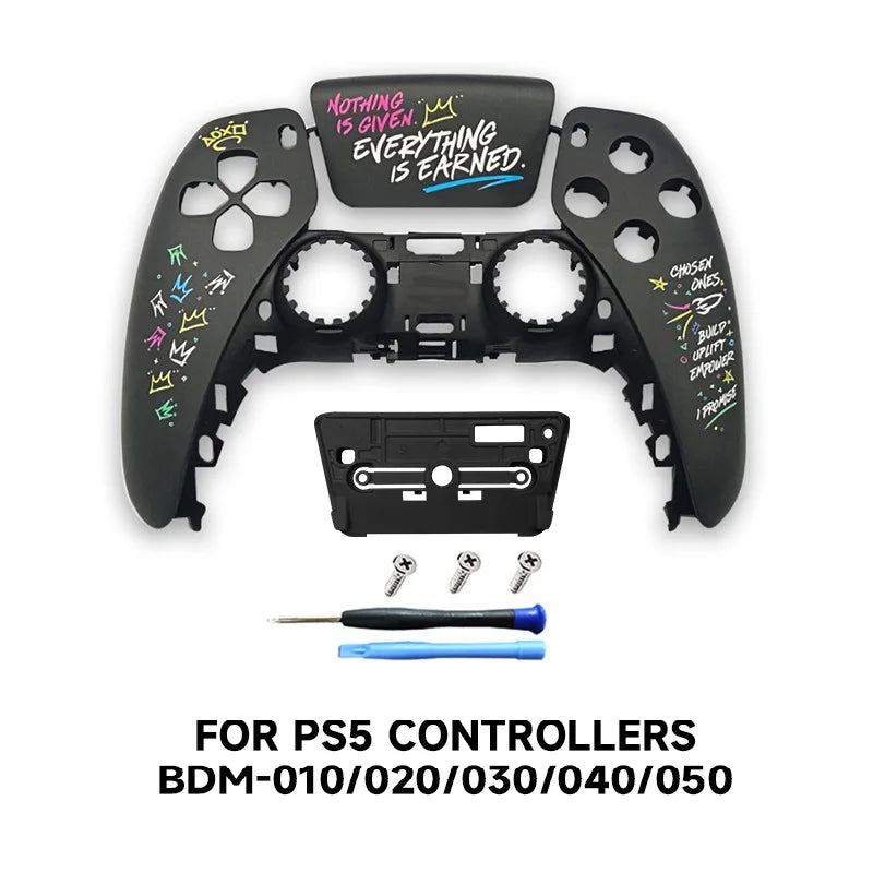Custom Case Frontale James Pattern per PS5 Controller BDM-010