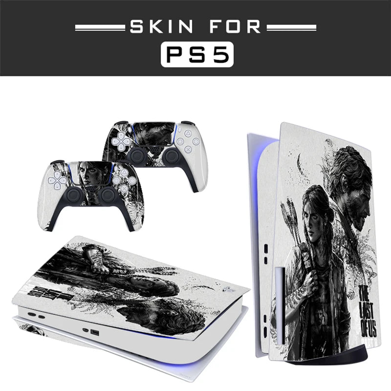 PlayWrap Kit protezione vinile skin The Last of Us  PlayStation 5 Disc