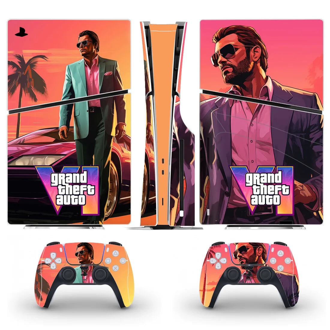 PlayWrap Kit Protezione Skin GTA PS5 Slim
