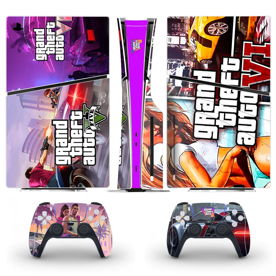 PlayWrap Kit Protezione Skin GTA PS5 Slim