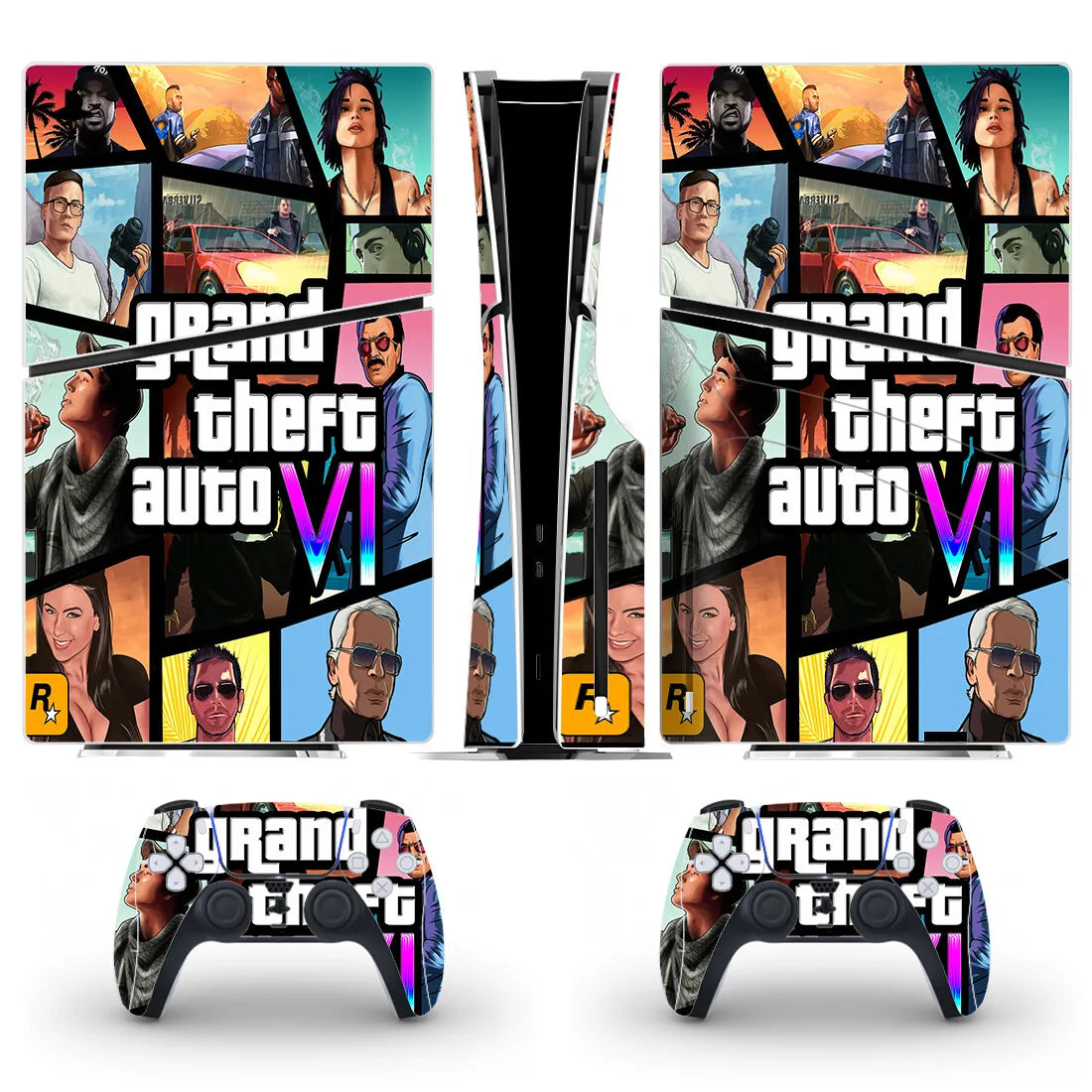 PlayWrap Kit Protezione Skin GTA PS5 Slim