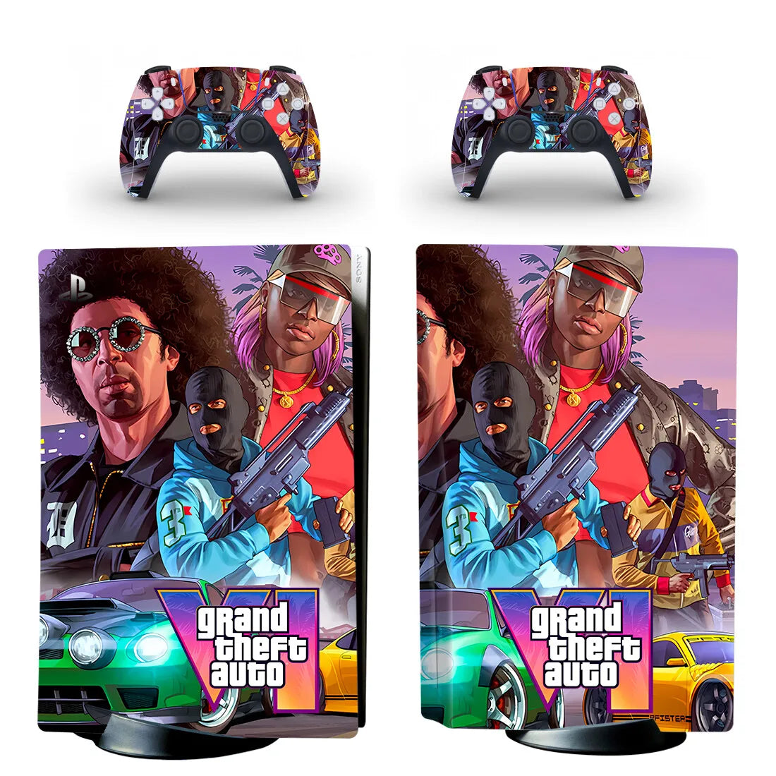 PlayWrap Kit protezione vinile skin  GTA PS5 Disc