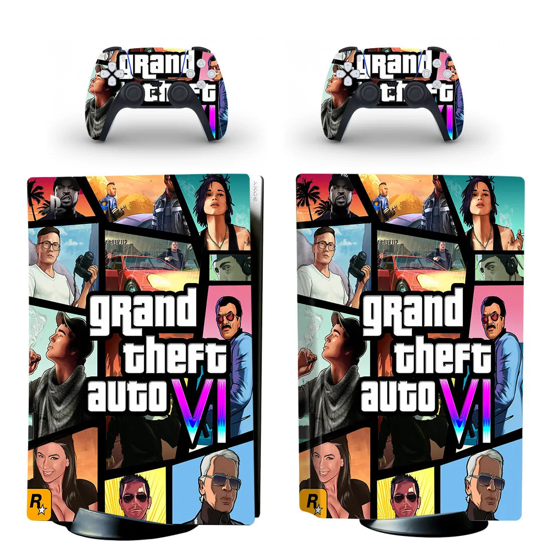 PlayWrap Kit protezione vinile skin  GTA PS5 Disc