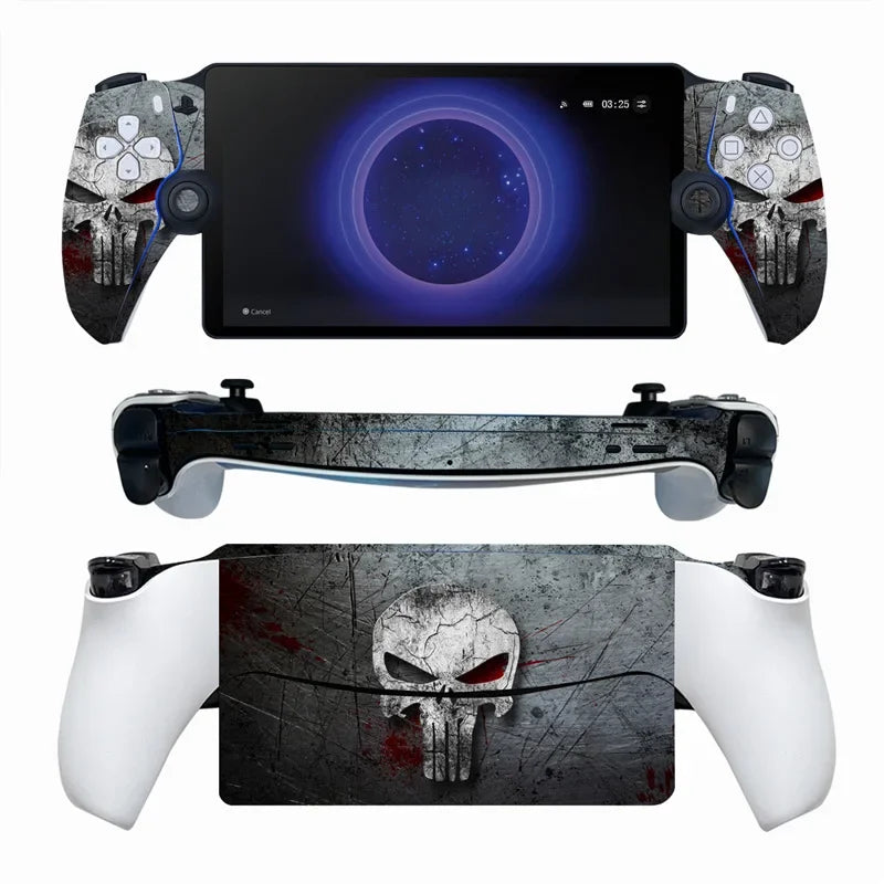PlayWrap Kit Protezione In Vinile Skeleton Anti-Graffio Playstation Portal