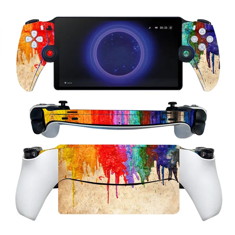 PlayWrap Kit Protezione In Vinile Skeleton Anti-Graffio Playstation Portal