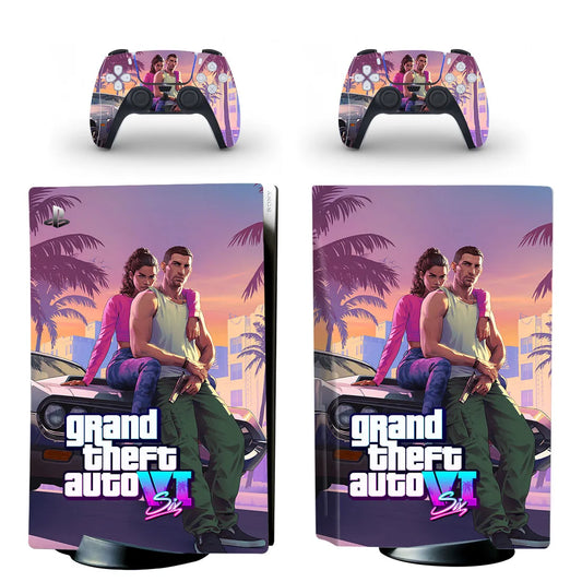 PlayWrap Kit protezione vinile skin  GTA PS5 Disc