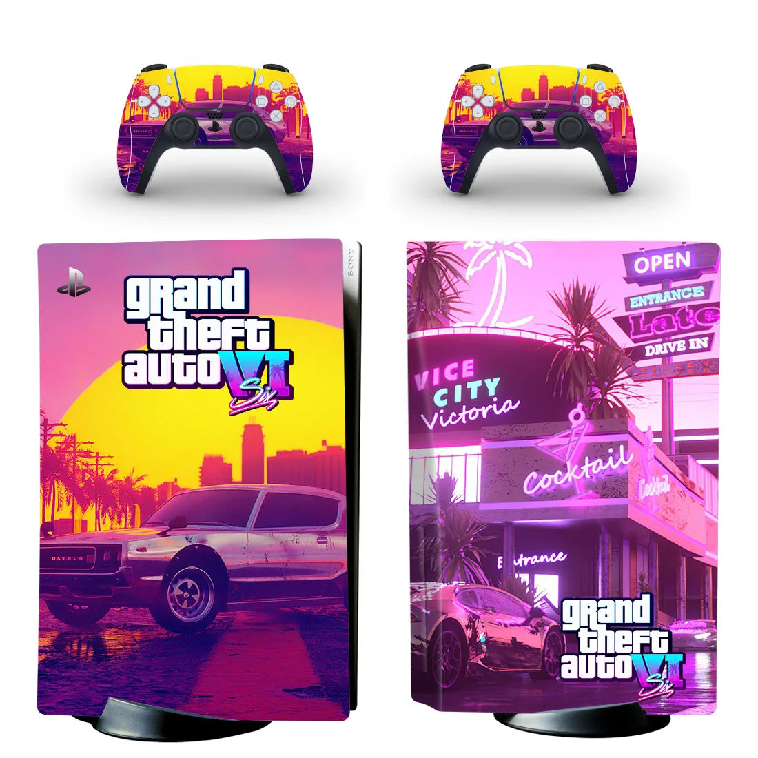 PlayWrap Kit protezione vinile skin  GTA PS5 Disc