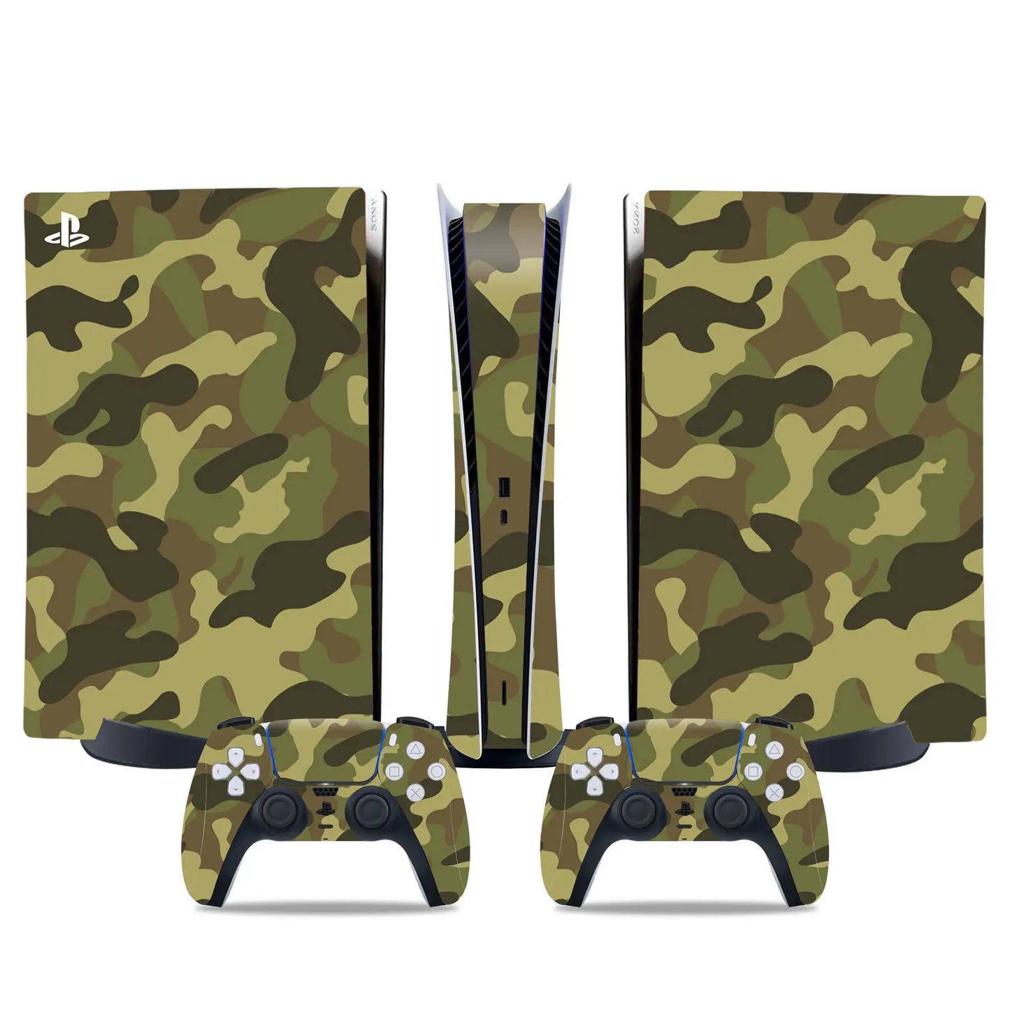 PlayWrap Kit Protezione Skin Collection Style Bape Camo Militari PS5 Digital