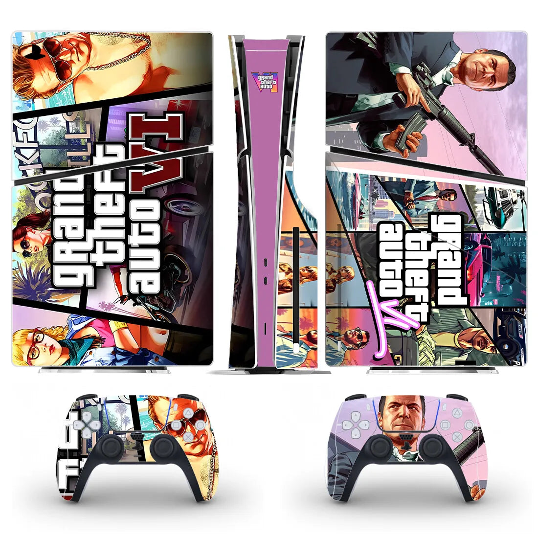 PlayWrap Kit Protezione Skin GTA PS5 Slim
