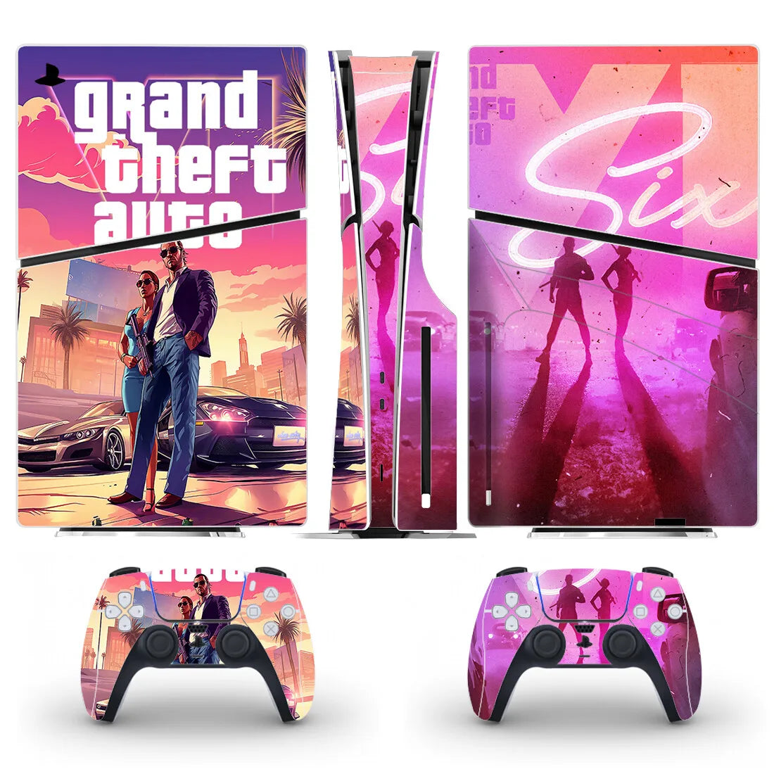 PlayWrap Kit Protezione Skin GTA PS5 Slim