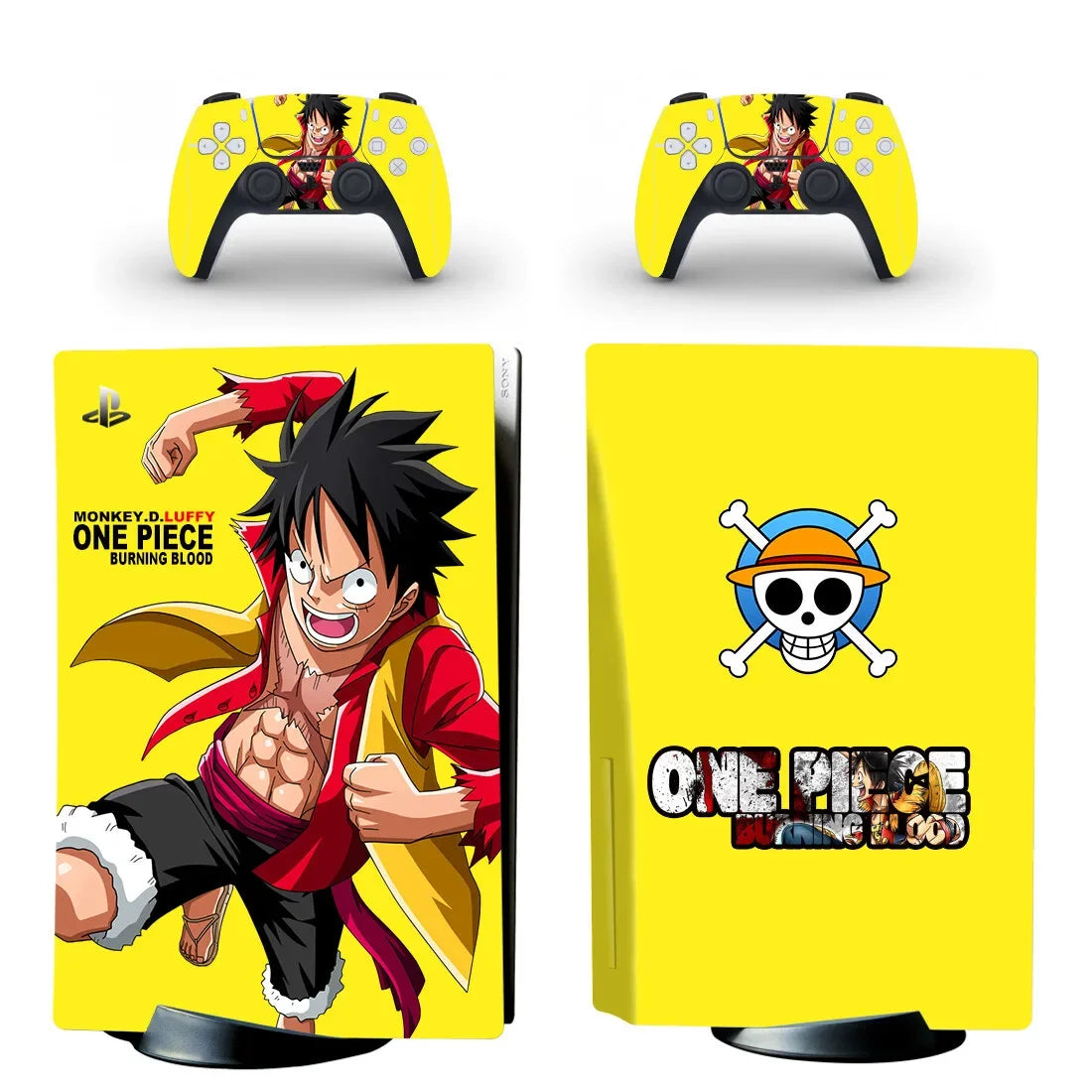 PlayWrap Kit protezione Skin ONE PIECE Luffy PS5 Disc