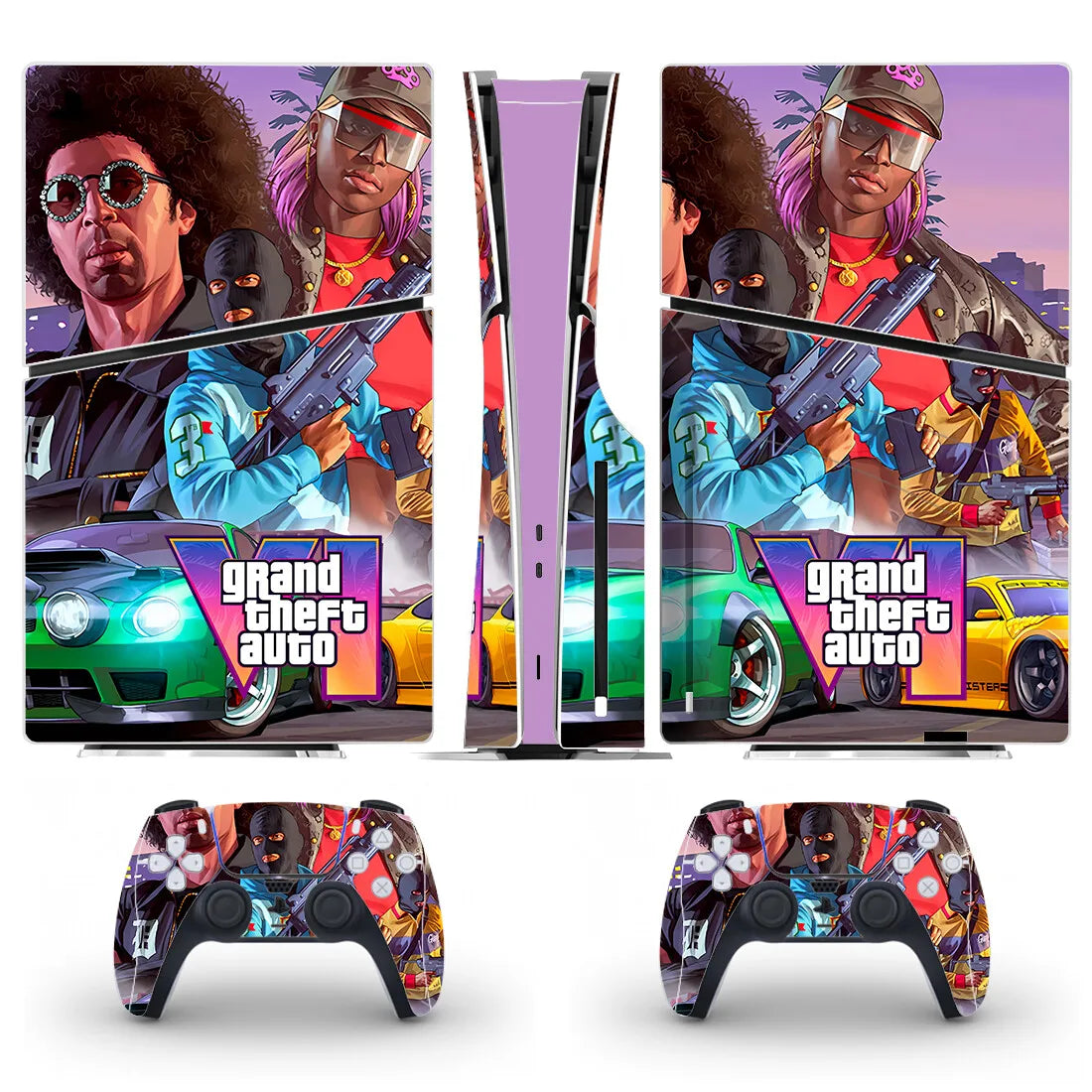 PlayWrap Kit Protezione Skin GTA PS5 Slim
