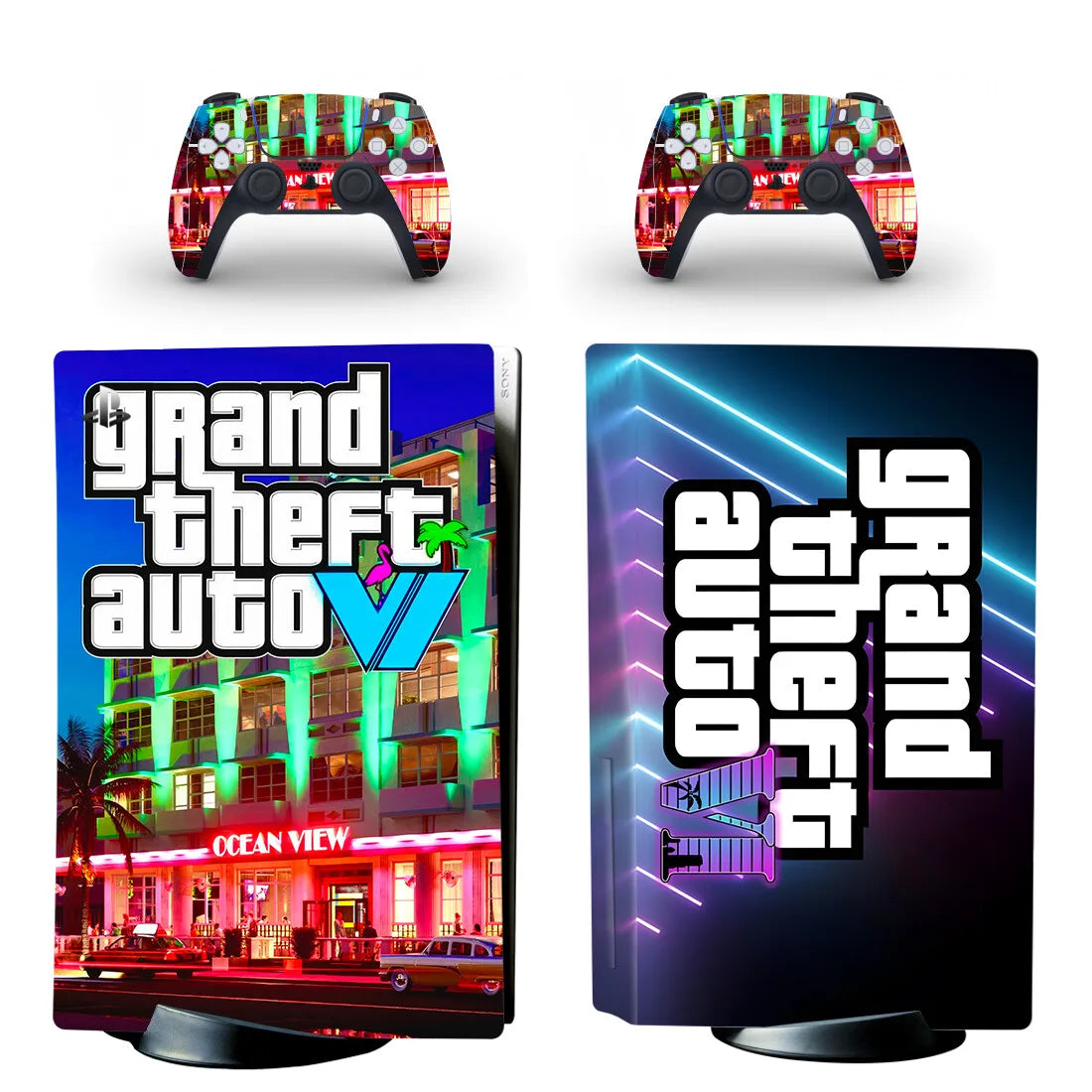 PlayWrap Kit protezione vinile skin  GTA PS5 Disc