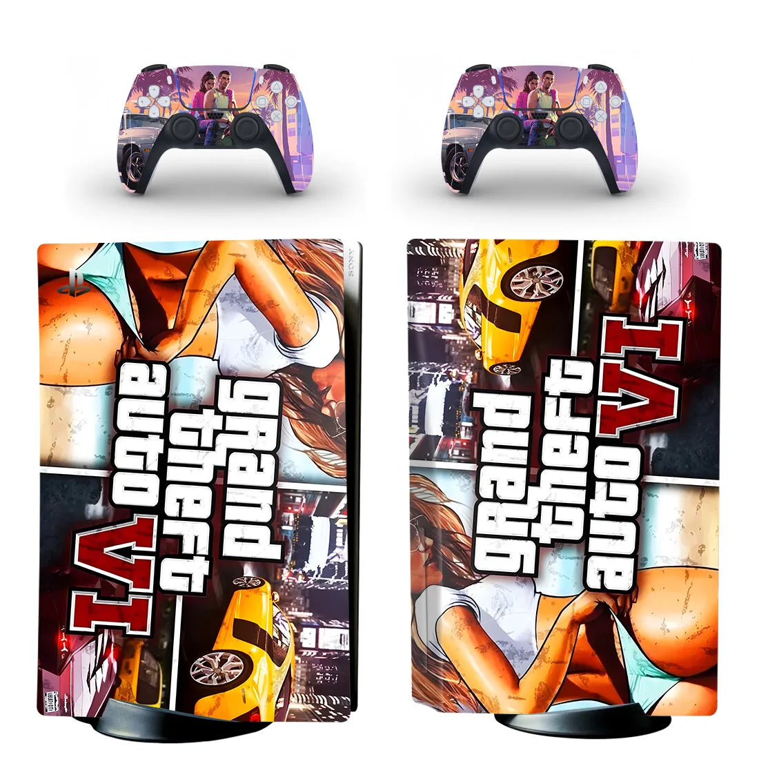PlayWrap Kit protezione vinile skin  GTA PS5 Disc