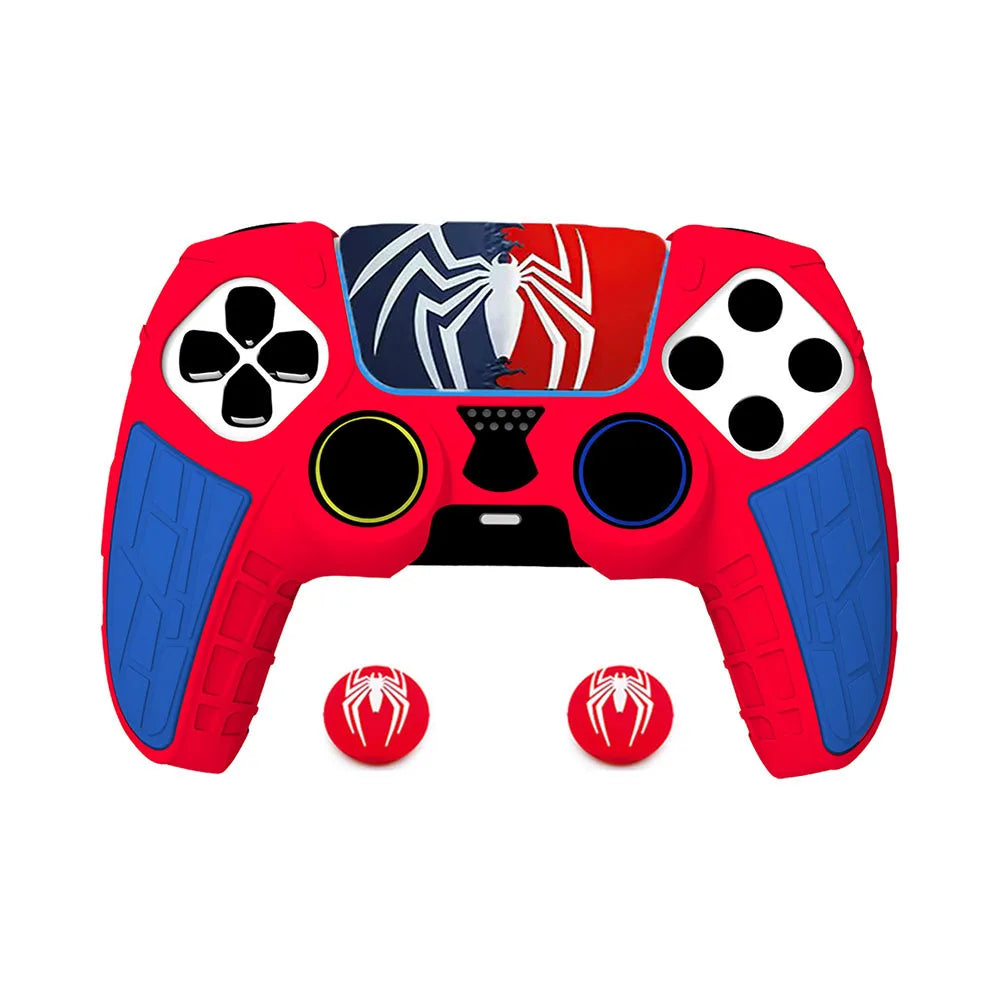 Cover in Silicone "Spider" per Controller PS5 Slim – Grip Potente, Protezione Totale, Stile Epico