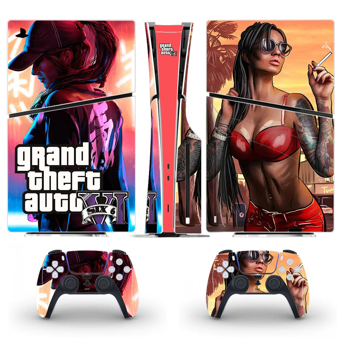 PlayWrap Kit Protezione Skin GTA PS5 Slim