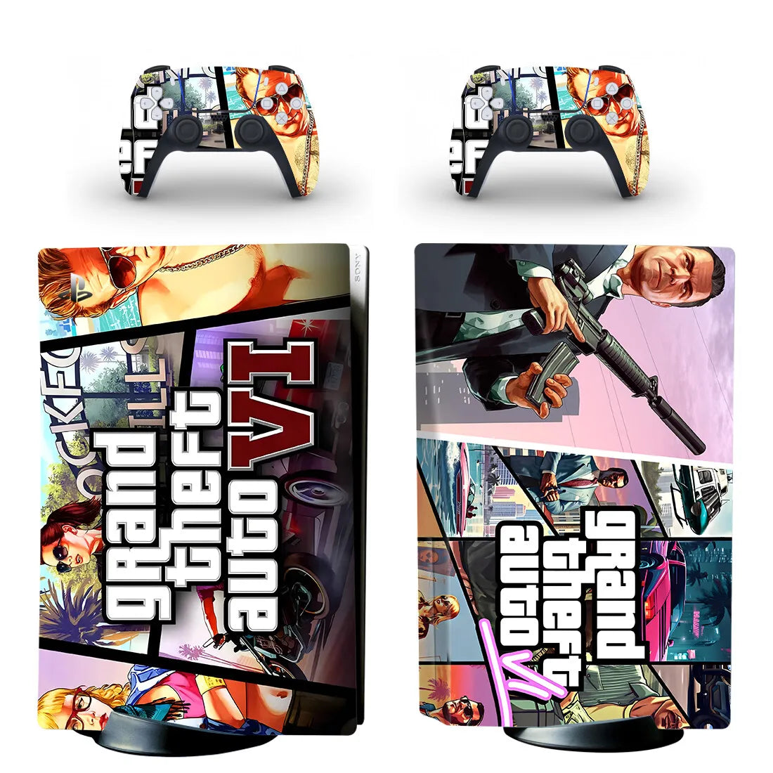 PlayWrap Kit protezione vinile skin  GTA PS5 Disc