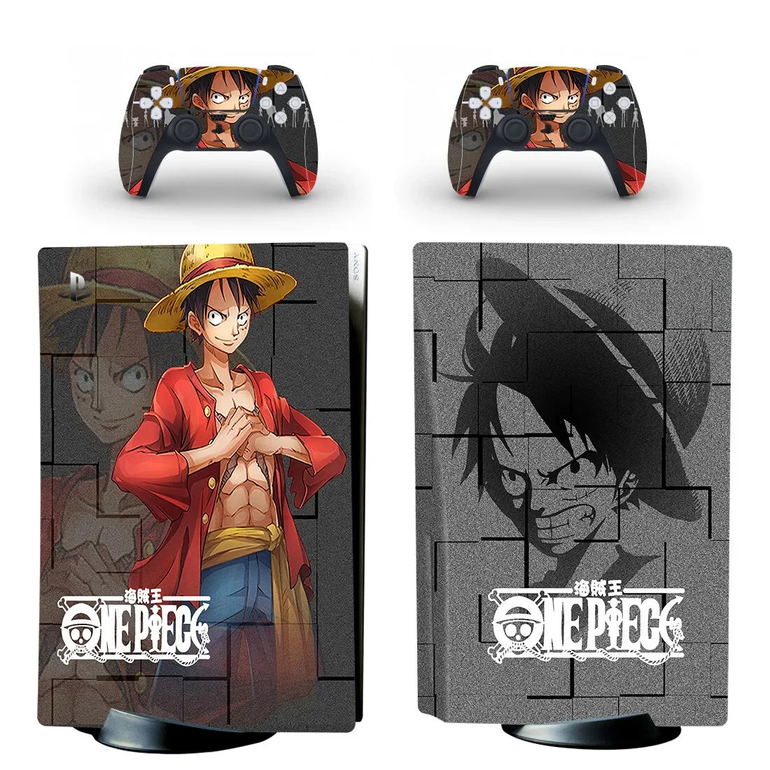 PlayWrap Kit Protezione Skin ONE PIECE  PS5 Disc