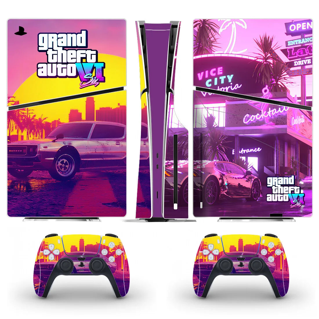 PlayWrap Kit Protezione Skin GTA PS5 Slim