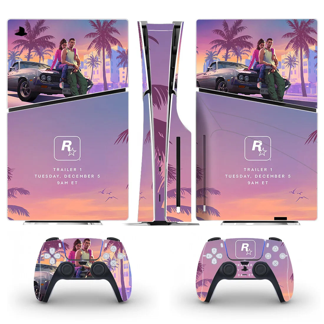 PlayWrap Kit Protezione Skin GTA PS5 Slim