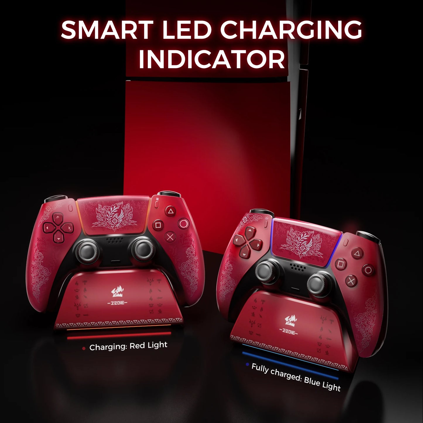 Dock di Ricarica per PS5 Controller – Sicura, Veloce, Intelligente