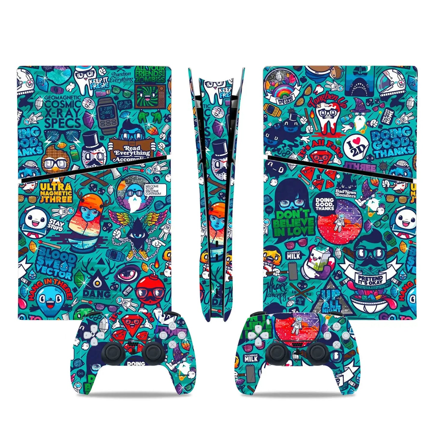 PlayWrap Kit Protezione Wrap Skin PS5 Slim Digital Edition