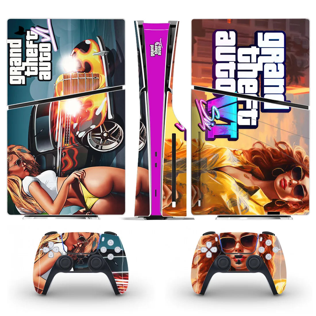 PlayWrap Kit Protezione Skin GTA PS5 Slim