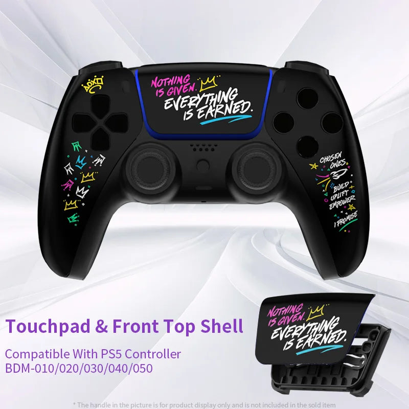 Custom Case Frontale James Pattern per PS5 Controller  BDM-010