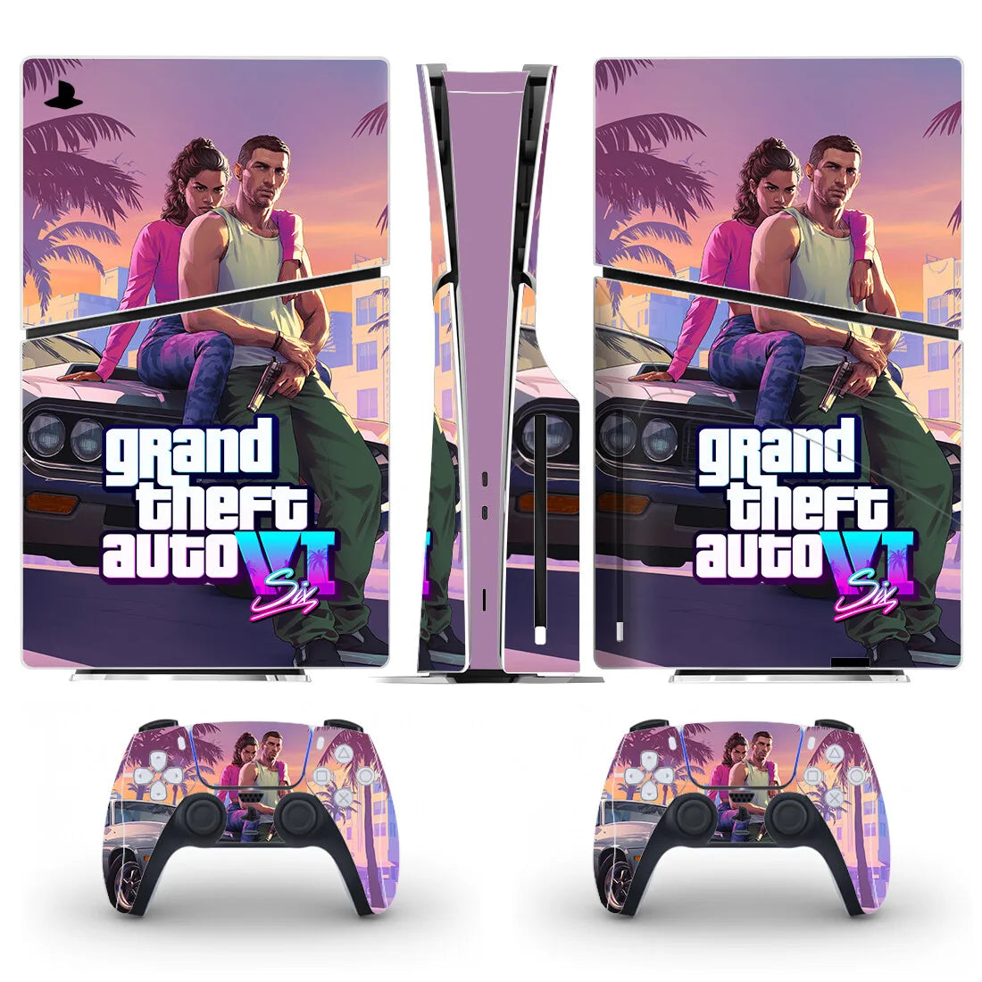 PlayWrap Kit Protezione Skin GTA PS5 Slim