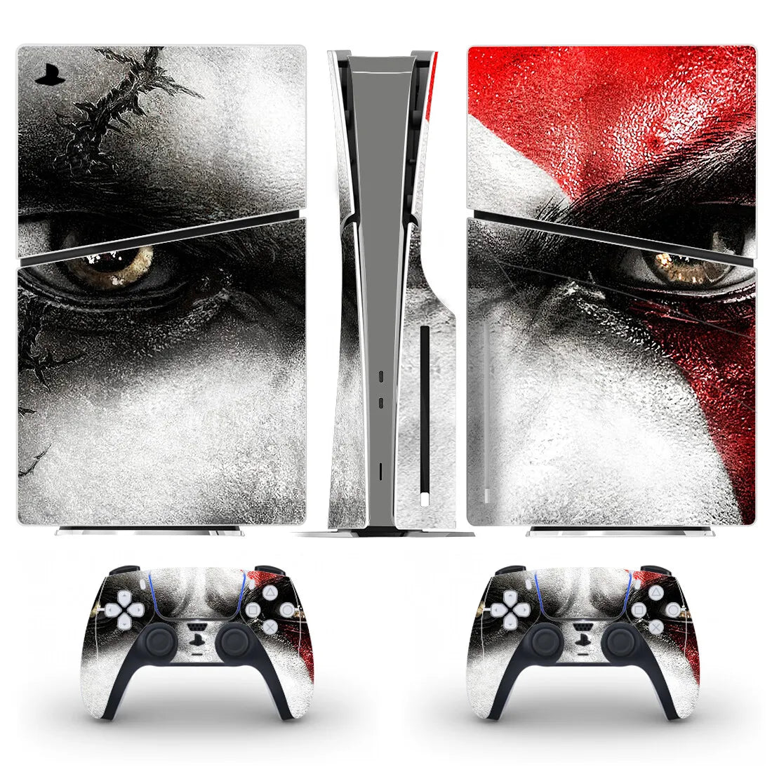 PlayWrap Kit protezione vinile skin God of War PS5 Slim Disc