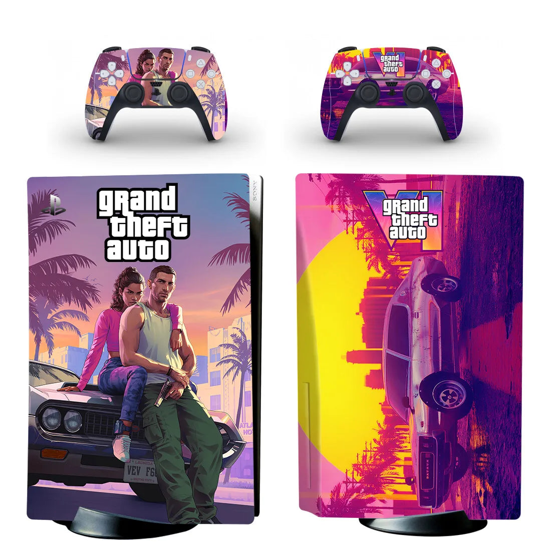 PlayWrap Kit protezione vinile skin GTA PS5 Disc