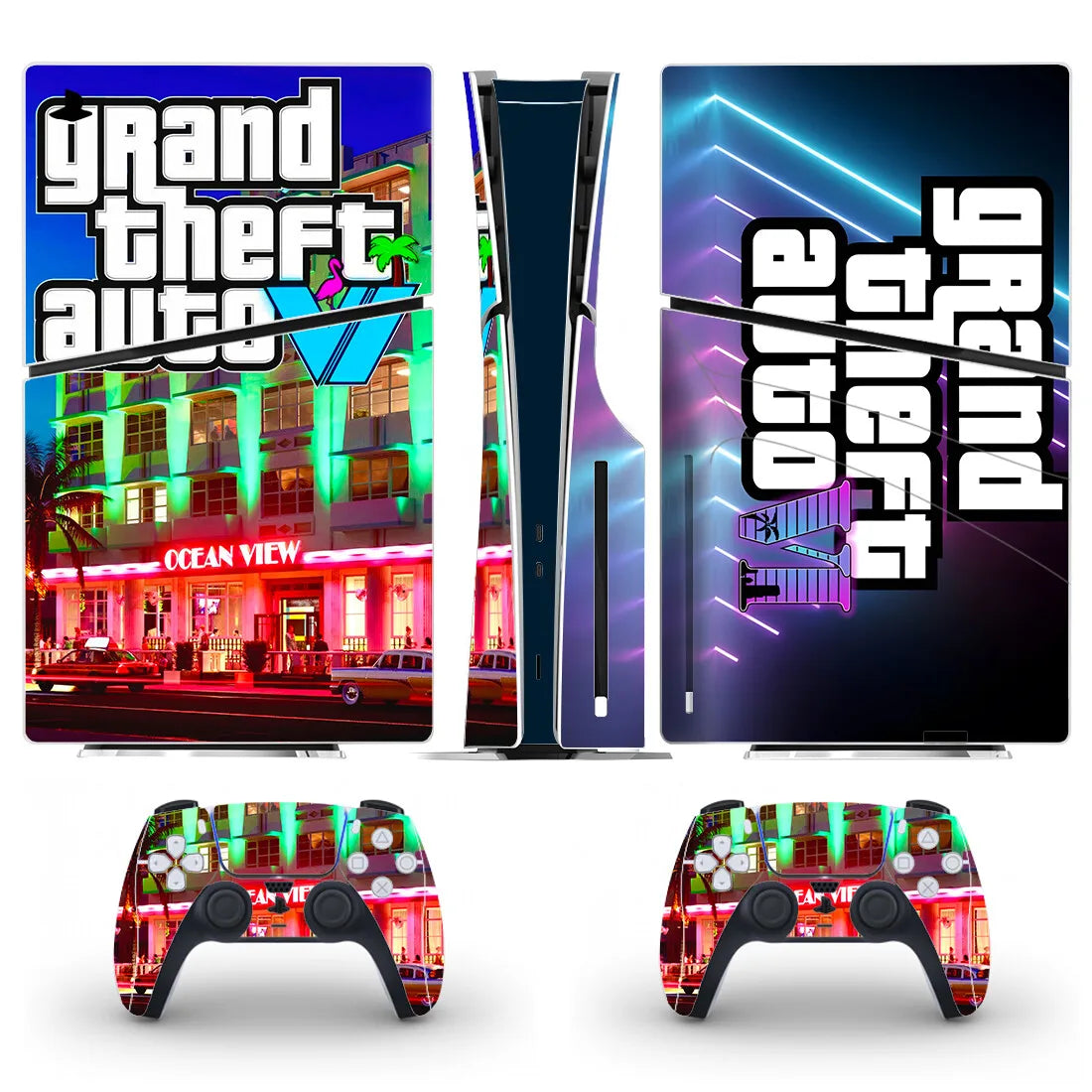 PlayWrap Kit Protezione Skin GTA PS5 Slim