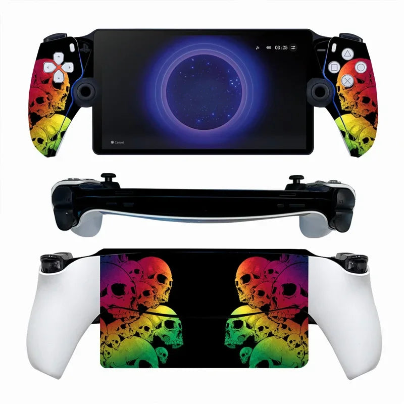 PlayWrap Kit Protezione In Vinile Skeleton Anti-Graffio Playstation Portal