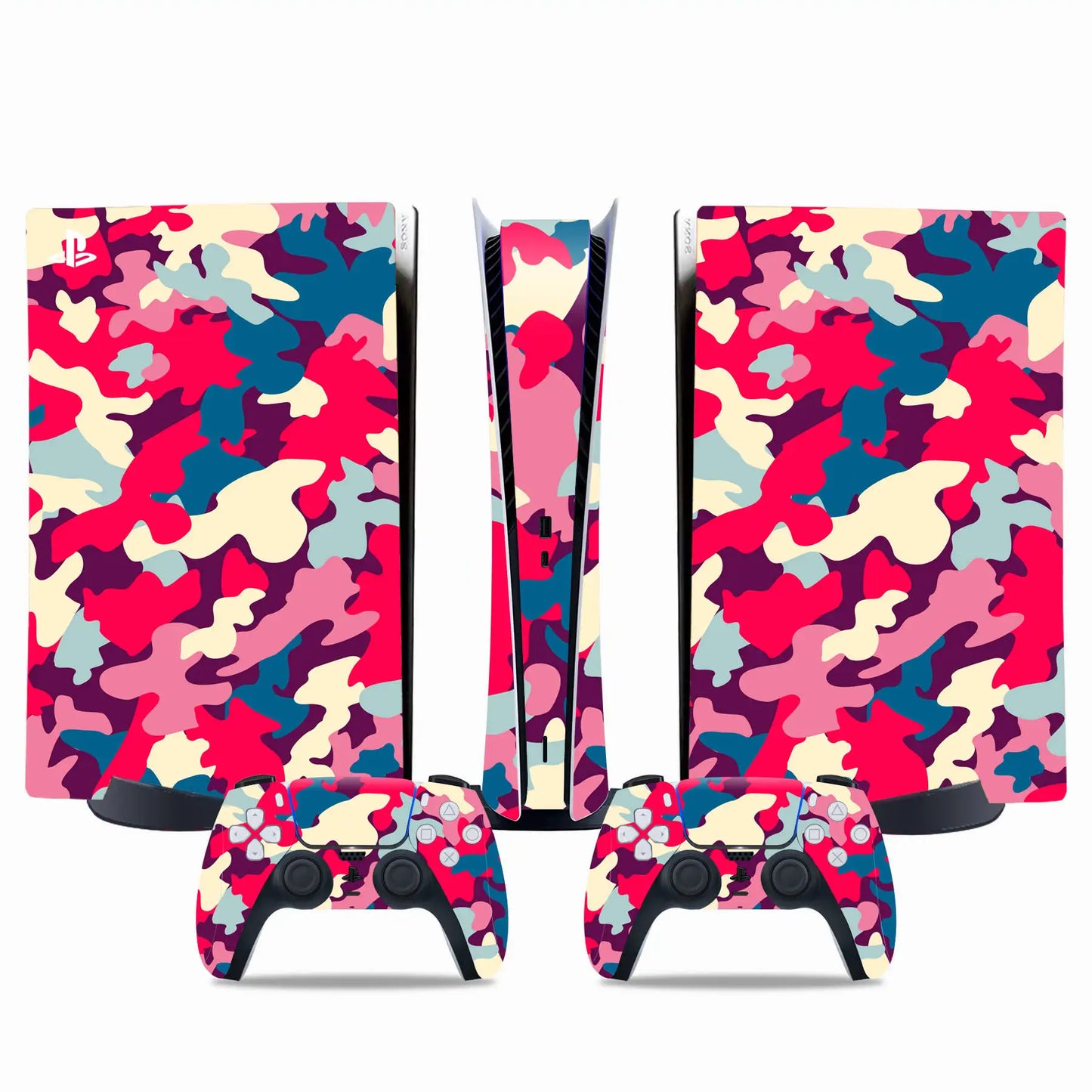 PlayWrap Kit Protezione Skin Collection Style Bape Camo Militari PS5 Digital