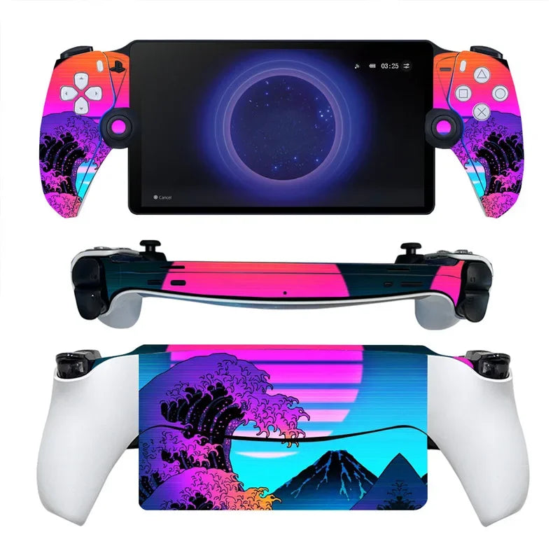 PlayWrap Kit Protezione In Vinile Skeleton Anti-Graffio Playstation Portal